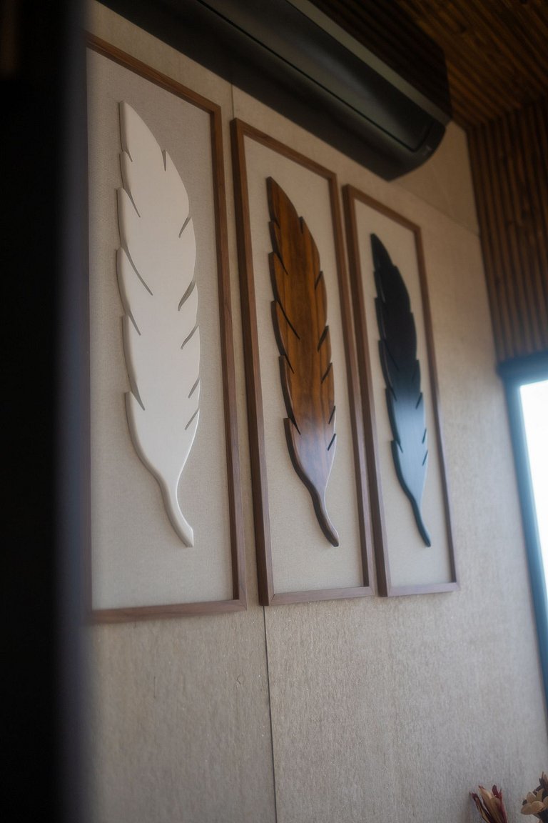 Refúgio do Baú Cabana Tekoá teto de vidro e cinema